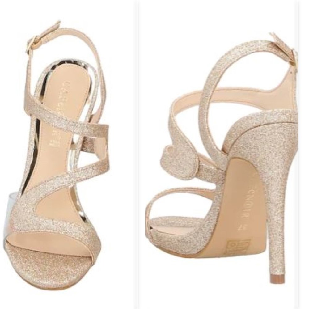 NWB CAFèNOIR Glitter Heels